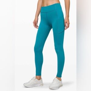 Lululemon Speed Up Tight 28" *Full-On Luxtreme size 4 Ice Cave